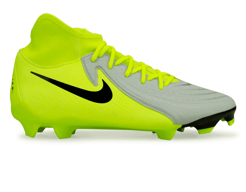 Nike Men's Phantom Luna II Academy FG/MG Silver/Black/Volt