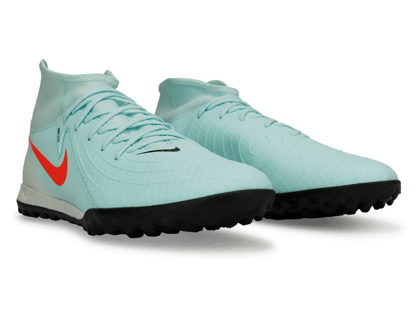 Nike Men's Phantom Luna II Academy TF Mint/Atomic Red Together