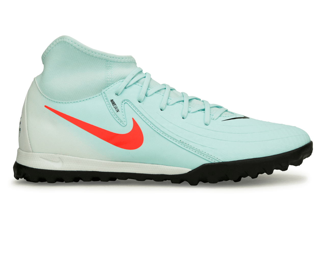 Nike Men's Phantom Luna II Academy TF Mint/Atomic Red