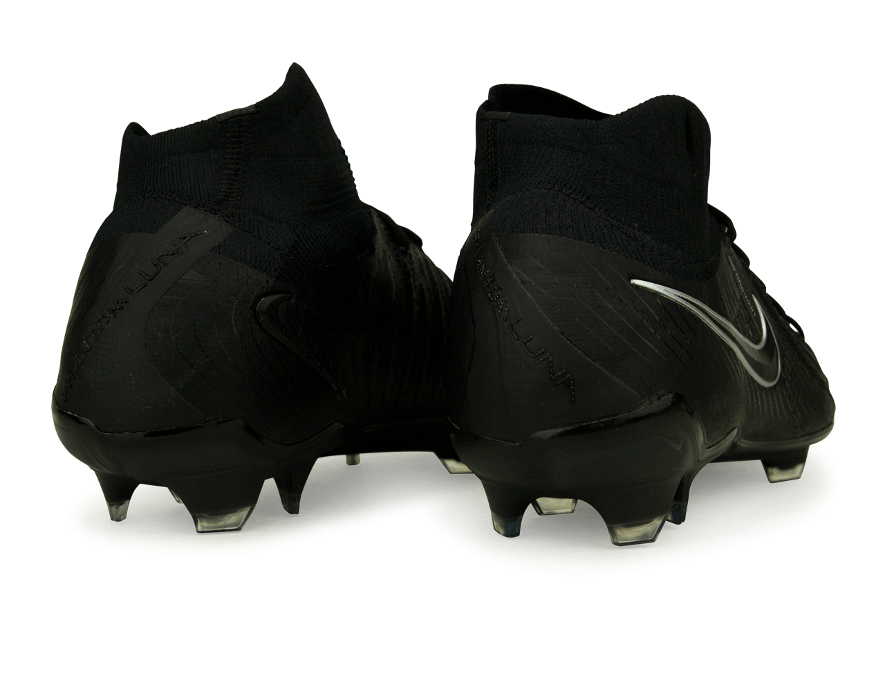 Nike Men's Phantom Luna II Elite FG Black/Black Rear