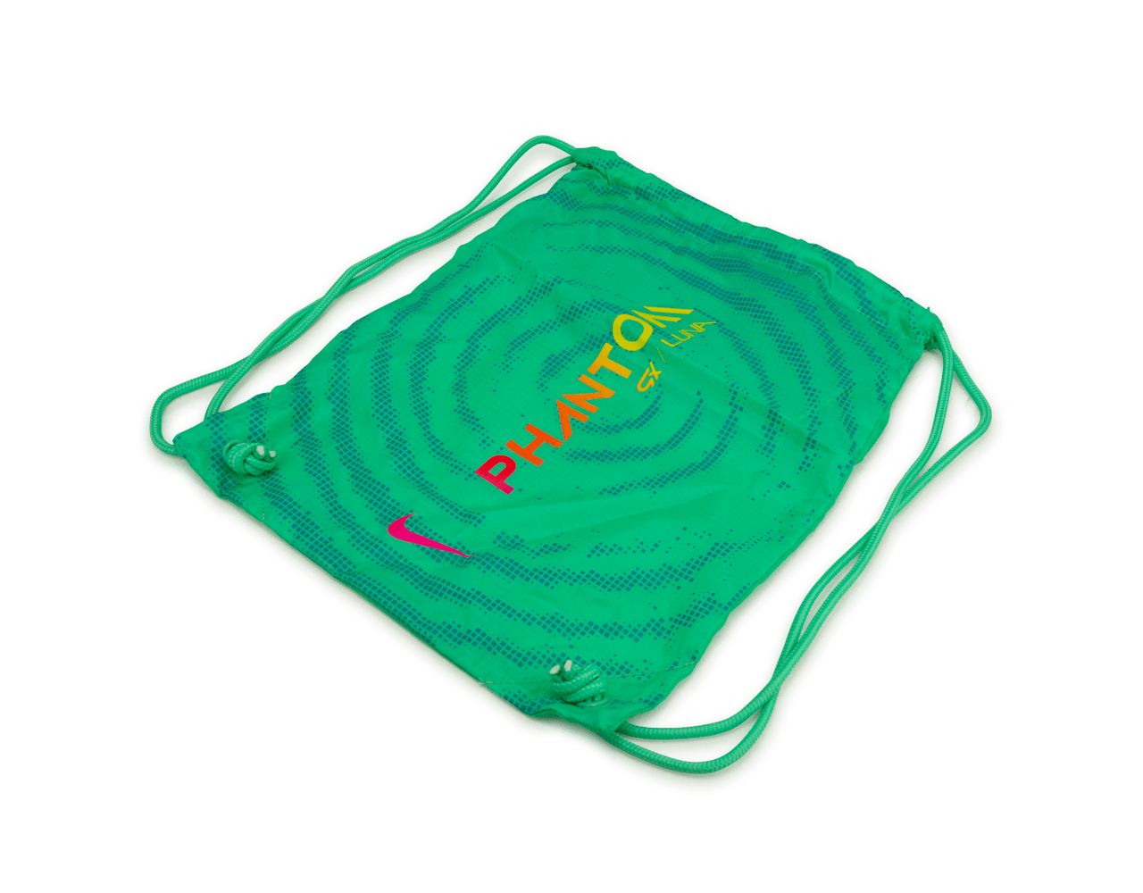 Nike Men's Phantom Luna II Elite LV8 FG Green Glow/Black Shoebag