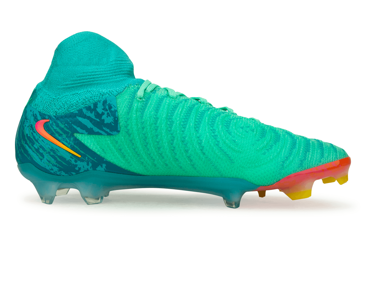 Nike Men's Phantom Luna II Elite LV8 FG Green Glow/Black Side