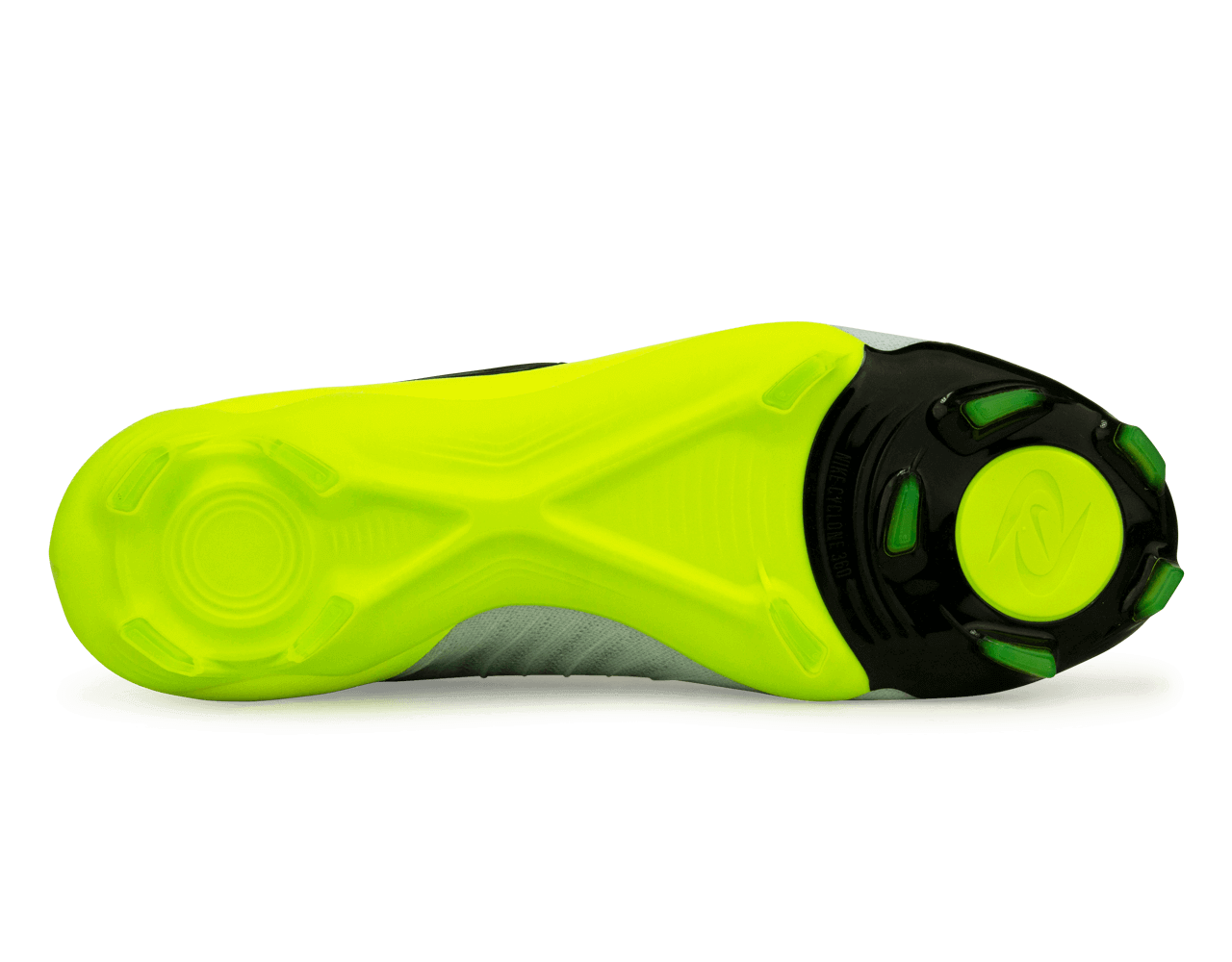 Nike Men's Phantom Luna II Pro FG Silver/Black/Volt Sole