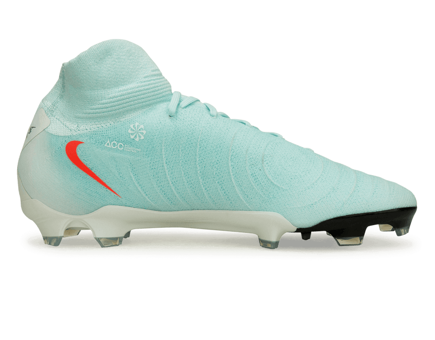 Nike Men's Phantom Luna II Pro FG Mint/Red Side
