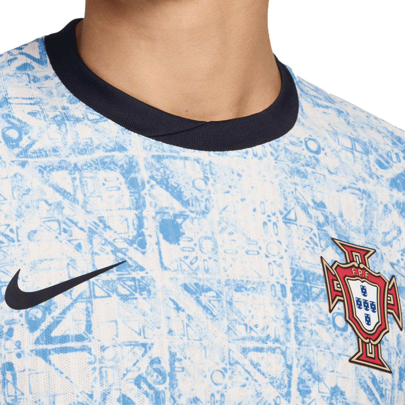 Nike Men's Portugal 2024/25 Dri-FIT ADV Away Jersey Sail/Blue Crest