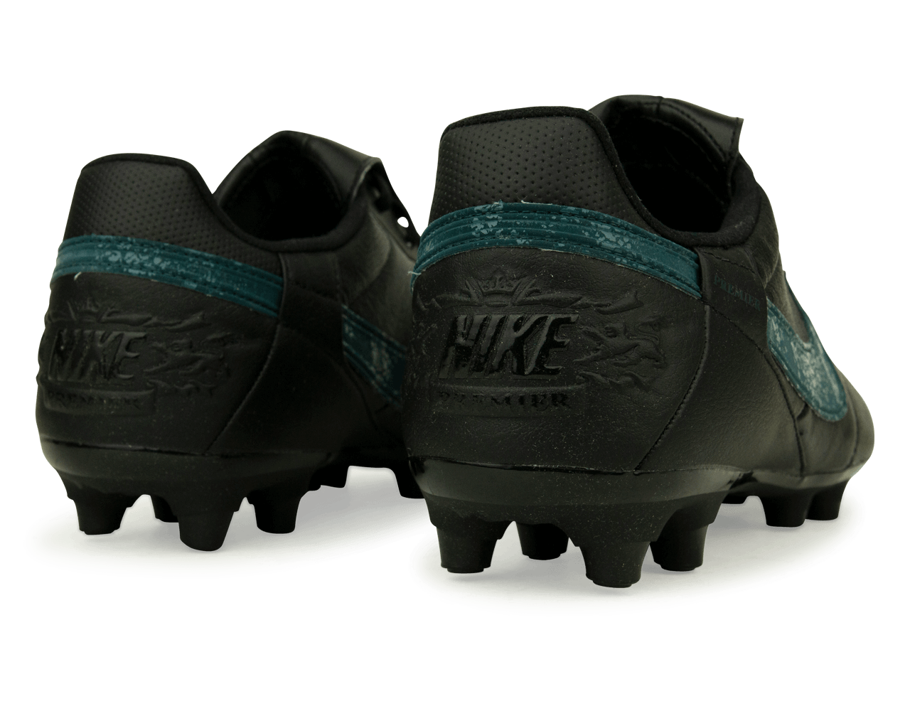 Nike Men's Premier III FG Black/Deep Jungle Rear