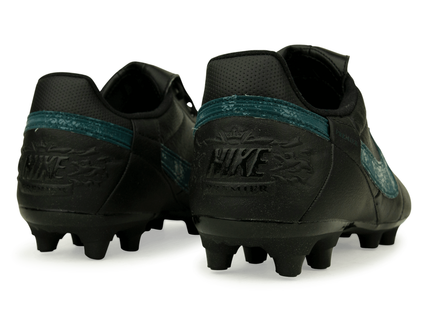 Nike Men's Premier III FG Black/Deep Jungle Rear