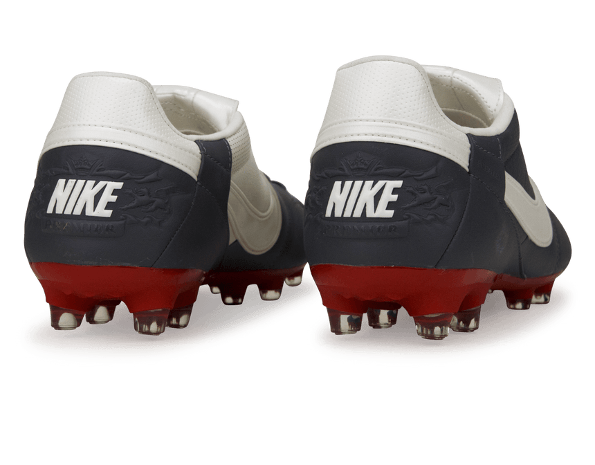 Nike Men's Premier 3 FG Light Graphite/Varsity Red Back
