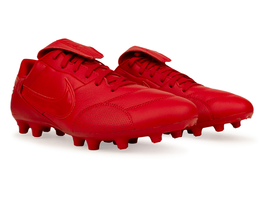 Nike Men's Premier III FG Red/White Together