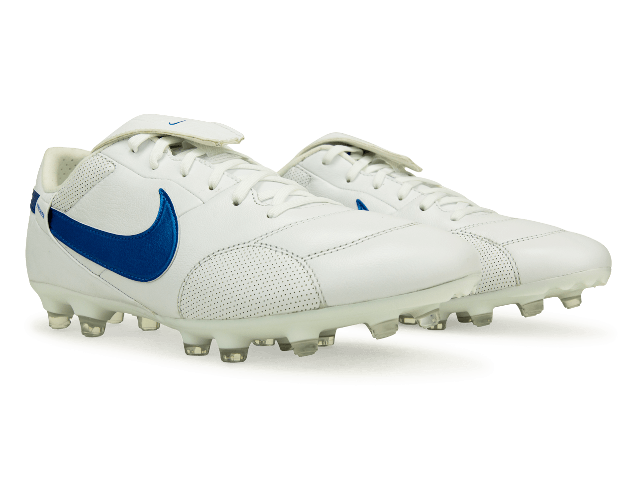 Nike Men's Premier III FG White/Signal Blue Together