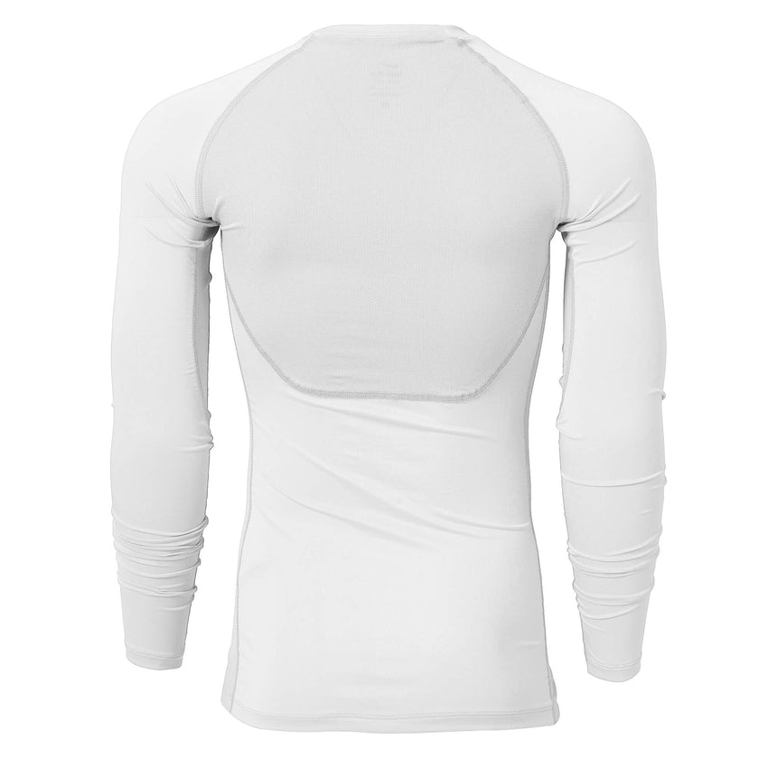 Nike Men's Pro Long Sleeve Top White Back