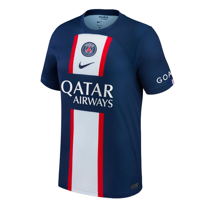 Nike Men's PSG 2022/23 Home Jersey w/ Messi #30 Printing Front