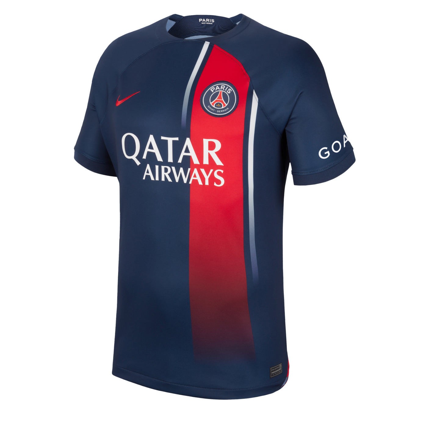Nike Men's PSG 2023/24 Home Jersey w/ Odembele #10 Printing Front
