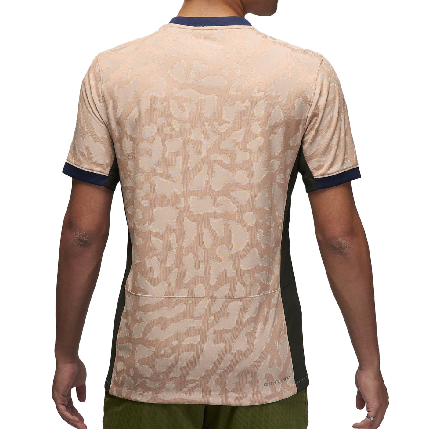 Nike Men's PSG 2024/25 Dri-FIT ADV Fourth Jersey Brown/Black Back