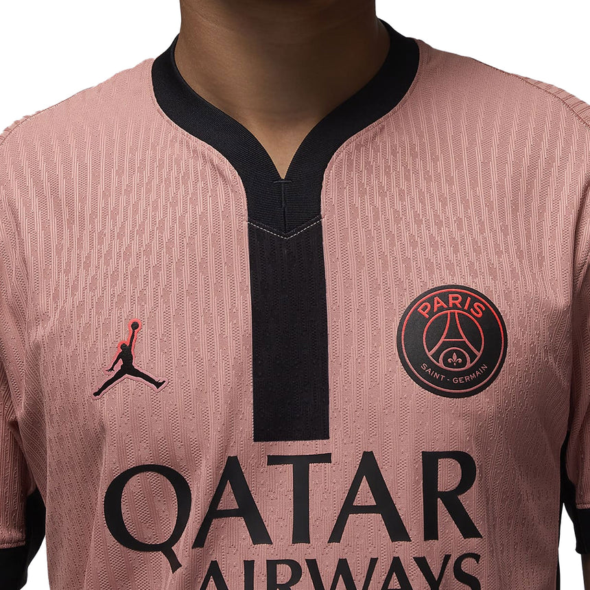 Nike Men's PSG 2024/25 Dri-FIT ADV Third Jersey Rust Pink/Black Crest