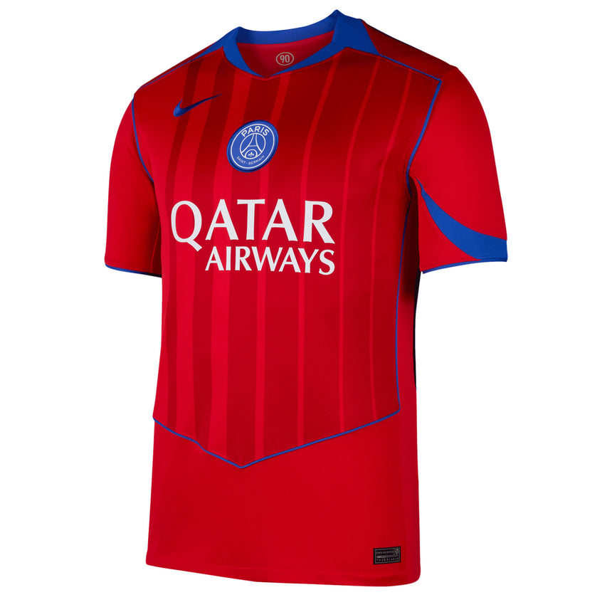 Nike Men's PSG 2025/26 Third Jersey Global Red/Hyper Royal Front