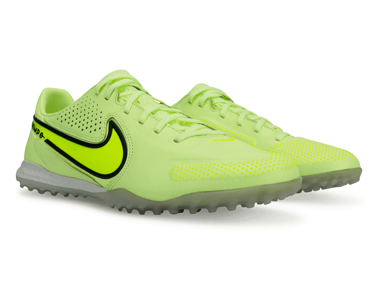 Nike Men's React Tiempo Legend 9 Pro TF Volt/White Sole