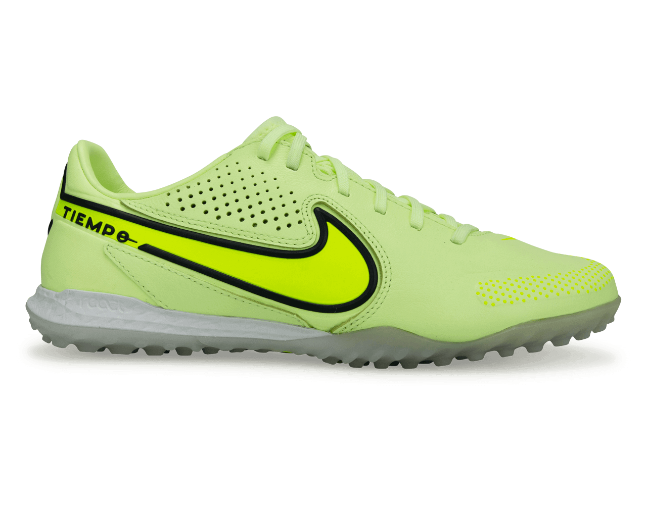 Nike Men's React Tiempo Legend 9 Pro TF Volt/White