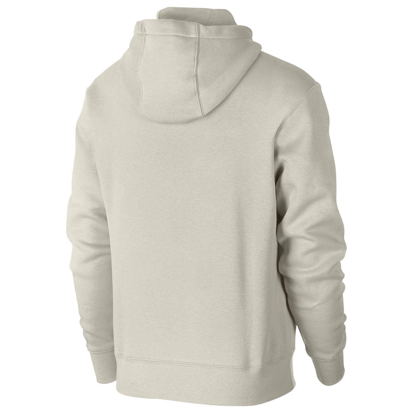 Nike Men's Sportswear Club Fleece Pullover Hoodie Light Bone/White Back