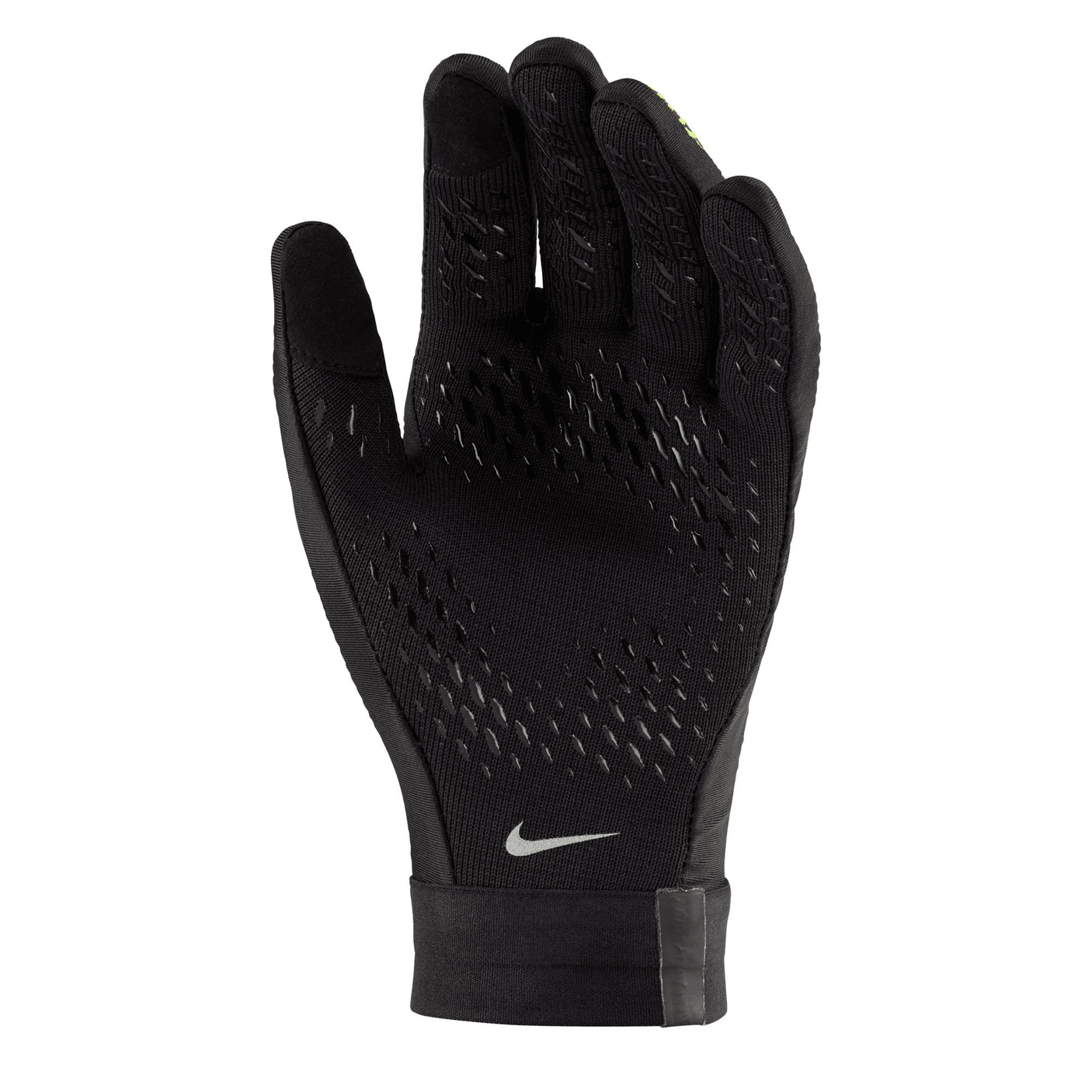 Nike Men's Therma-Fit Academy Field Player Gloves Black/Volt Back