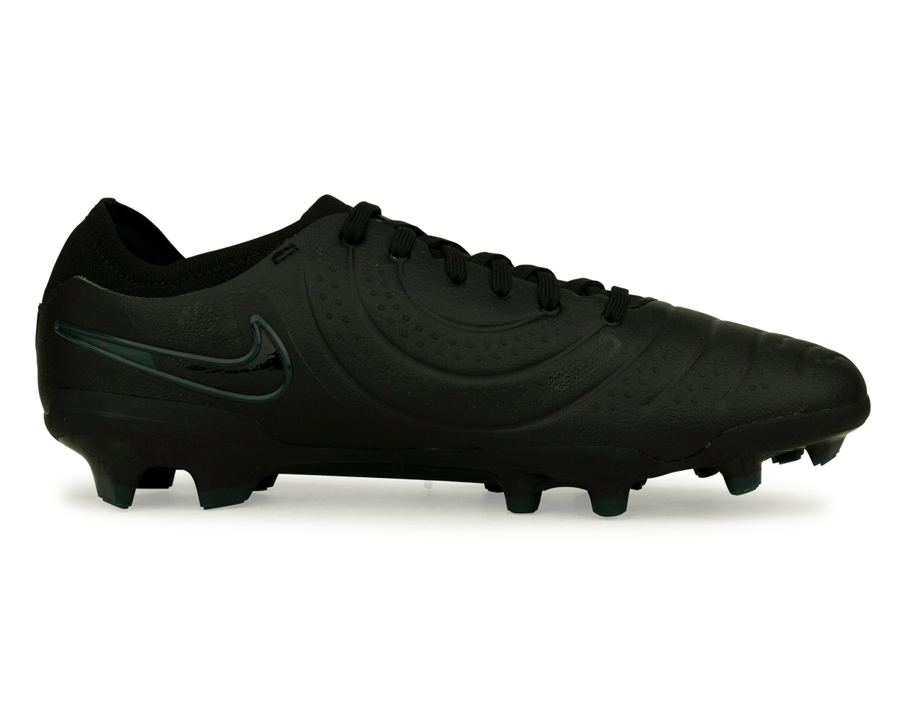 Nike Men's Tiempo Legend 10 Pro FG Black/Deep Jungle Side