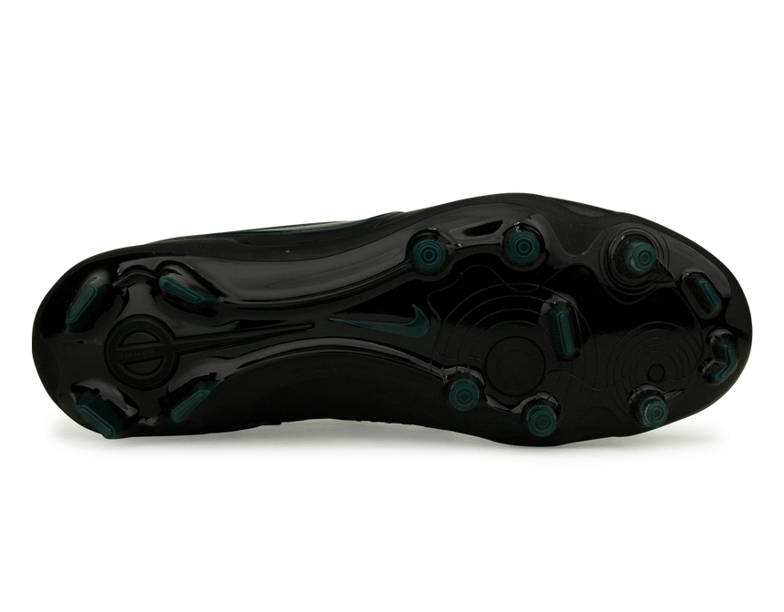 Nike Men's Tiempo Legend 10 Pro FG Black/Deep Jungle Sole