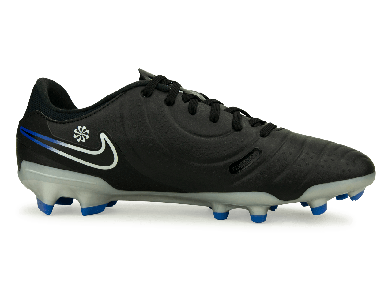 Nike Men's Tiempo Legend 10 Academy FG/MG Black/Blue Side