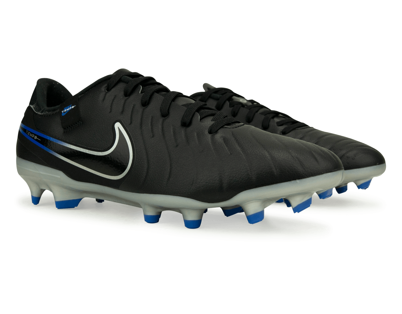 Nike Men's Tiempo Legend 10 Academy FG/MG Black/Blue Together