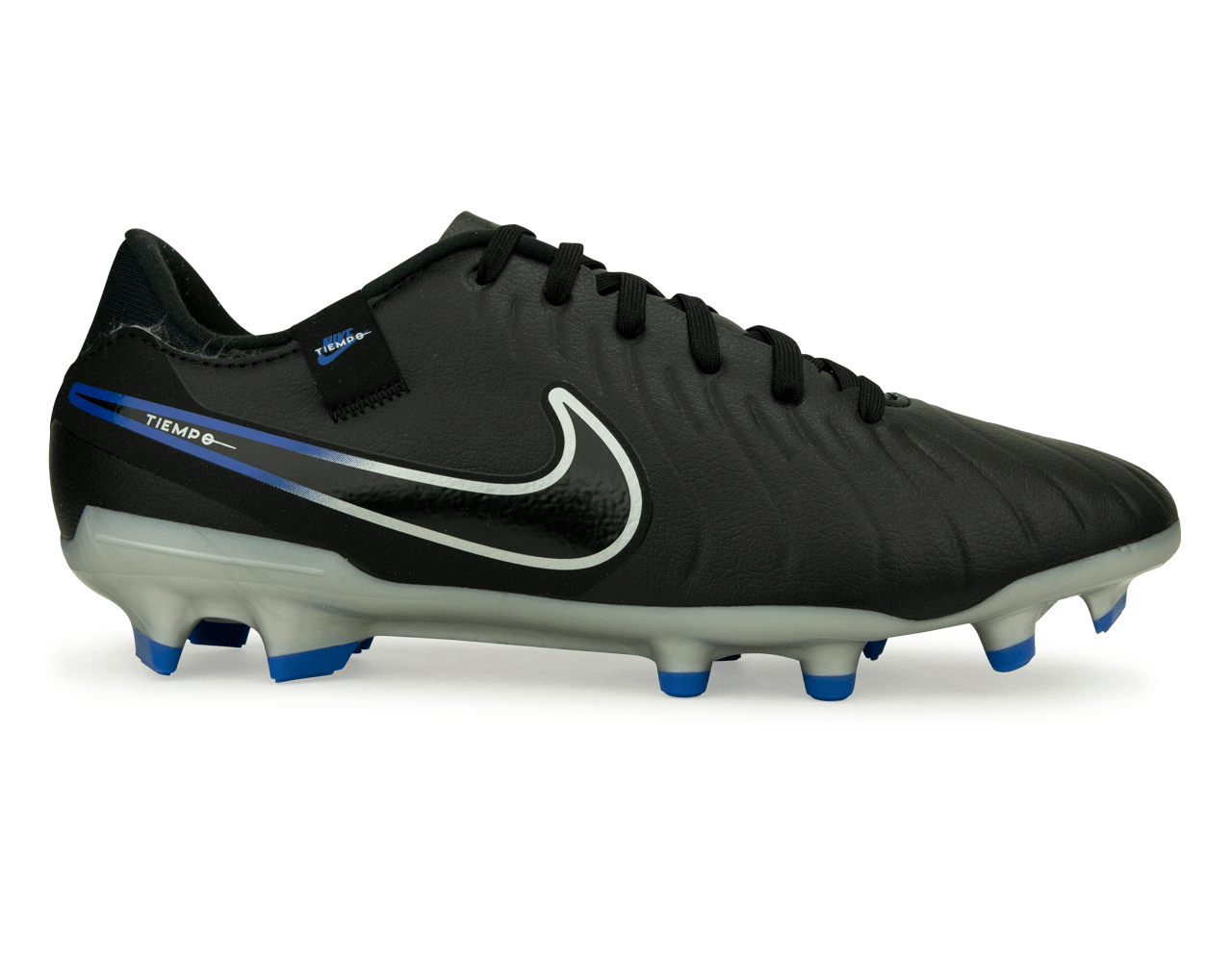 Nike Men's Tiempo Legend 10 Academy FG/MG Black/Blue