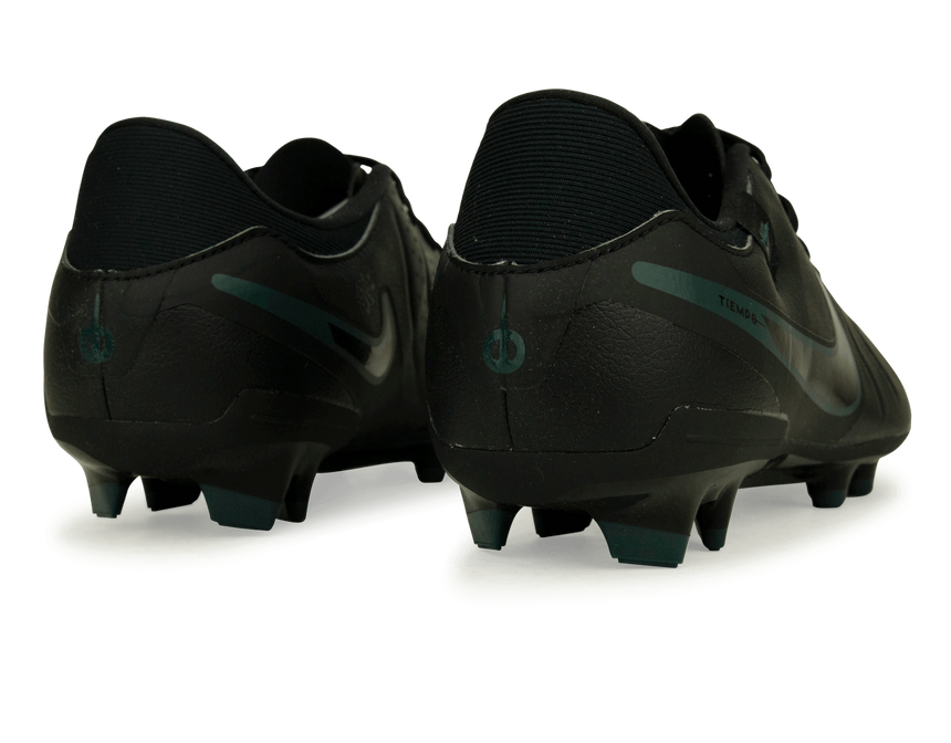 Nike Men's Tiempo Legend 10 Academy FG/MG Black/Deep Jungle Rear