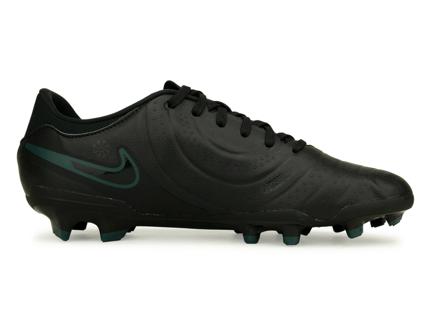 Nike Men's Tiempo Legend 10 Academy FG/MG Black/Deep Jungle Side