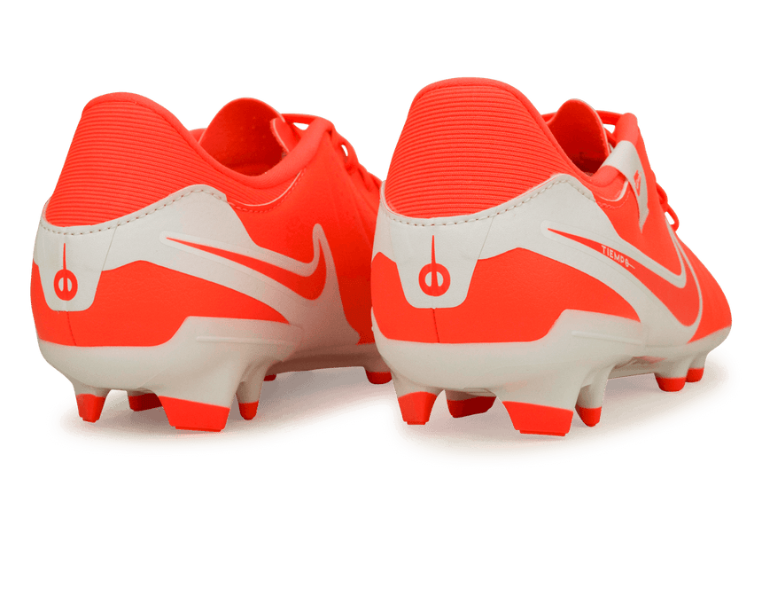 Nike Men's Tiempo Legend 10 Academy FG/MG Hot Lava/White Rear
