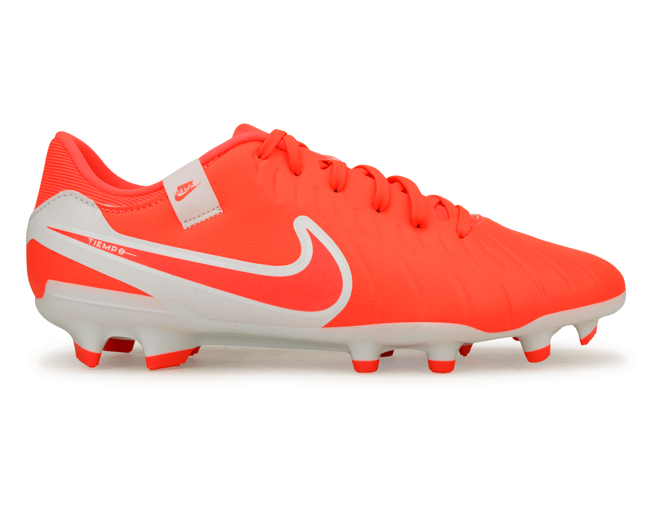 Nike Men's Tiempo Legend 10 Academy FG/MG Hot Lava/White