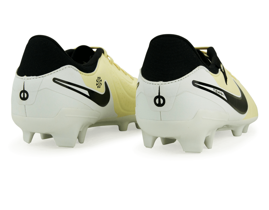 Nike Men's Tiempo Legend 10 Academy FG/MG Lemonade/Black Rear
