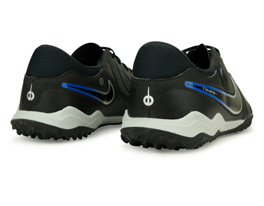 Nike Men's Tiempo Legend 10 Academy TF Black/Blue Rear