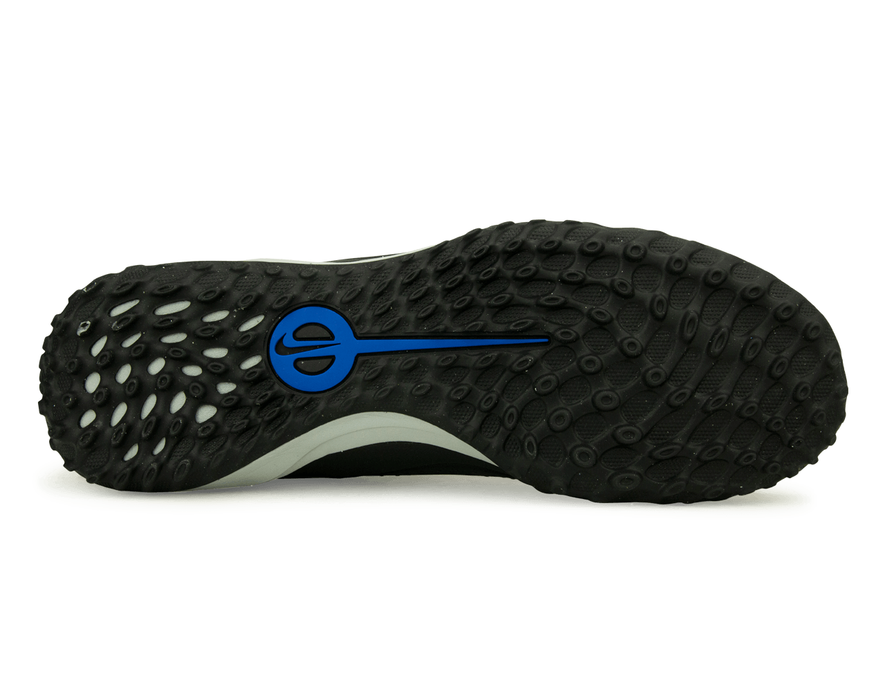 Nike Men's Tiempo Legend 10 Academy TF Black/Blue Sole