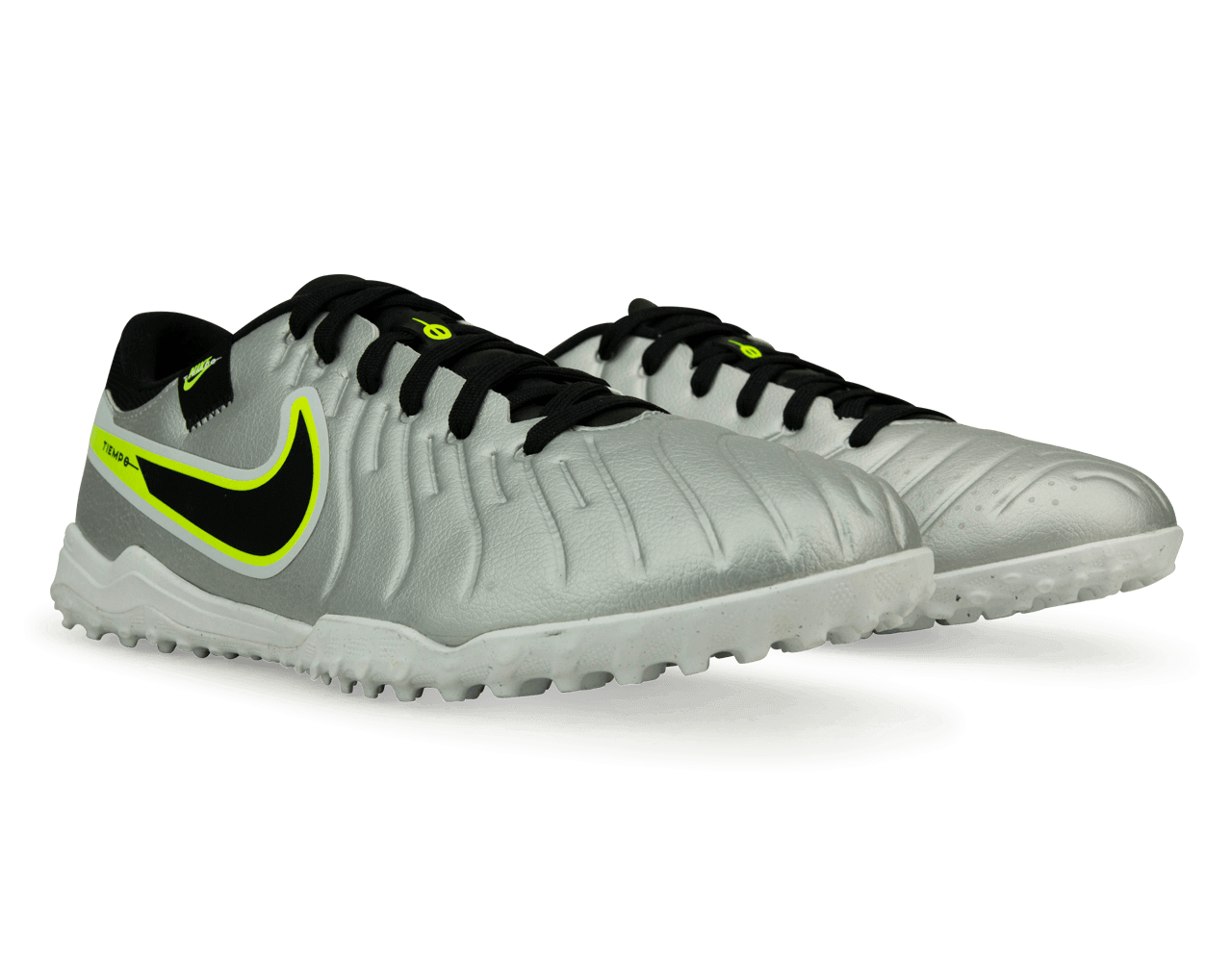 Nike Men's Tiempo Legend 10 Academy TF Silver/Black/Volt Together