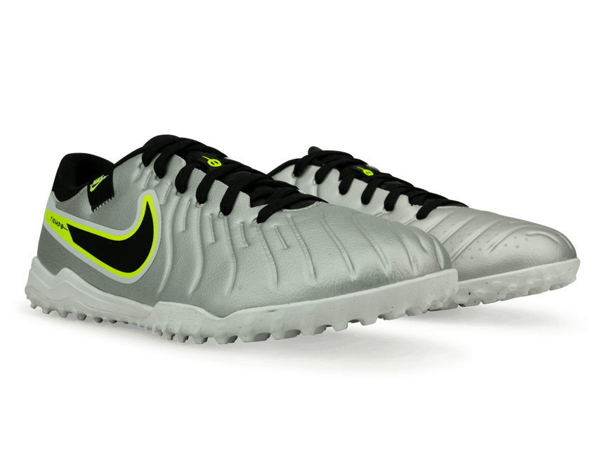 Nike Men's Tiempo Legend 10 Academy TF Silver/Black/Volt Together