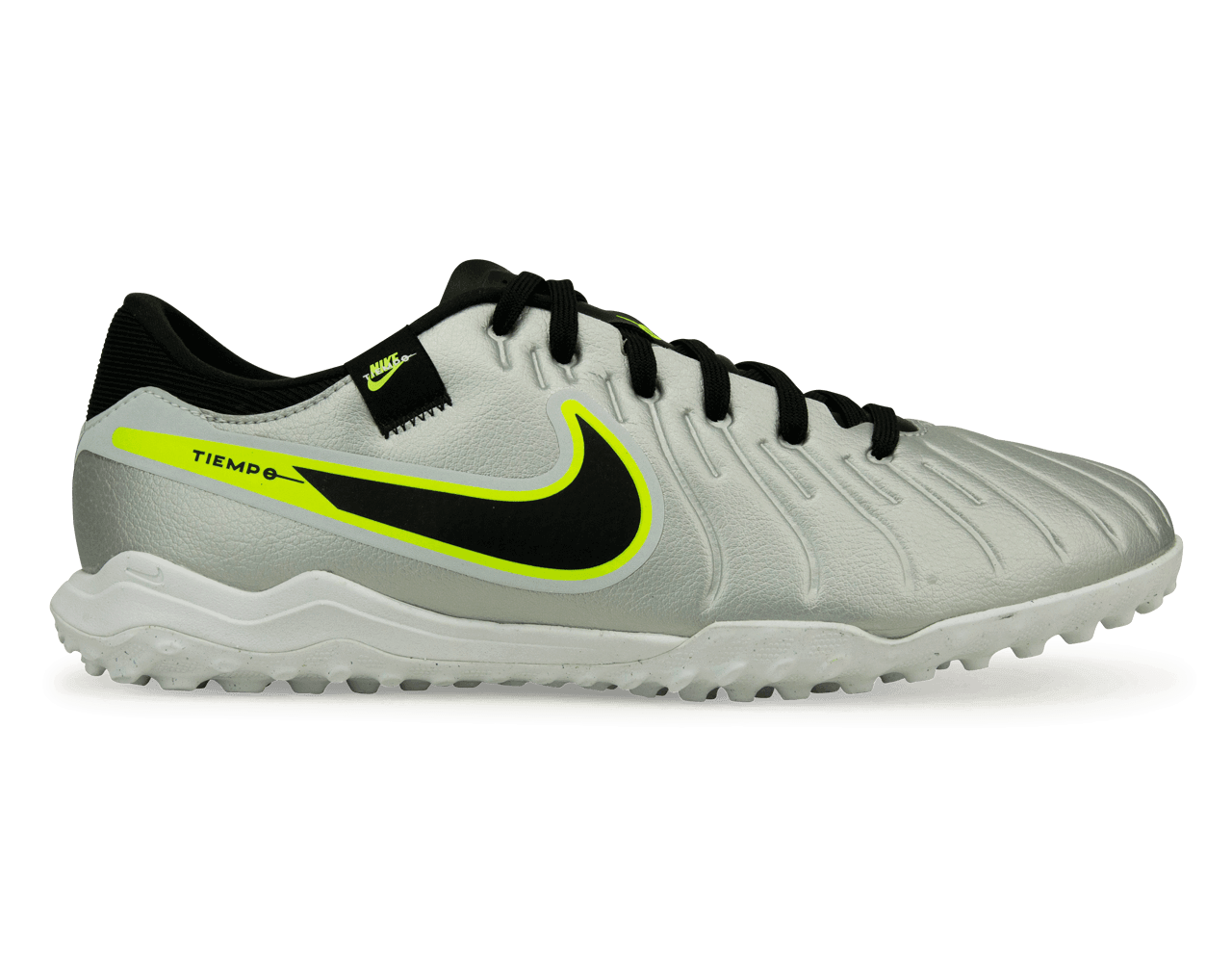 Nike Men's Tiempo Legend 10 Academy TF Silver/Black/Volt