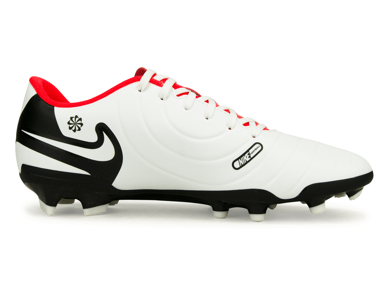 Nike Men's Tiempo Legend 10 Club FG/MG White/Red Side