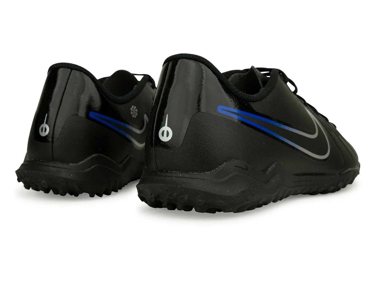 Nike Men's Tiempo Legend 10 Club TF Black/Blue Rear