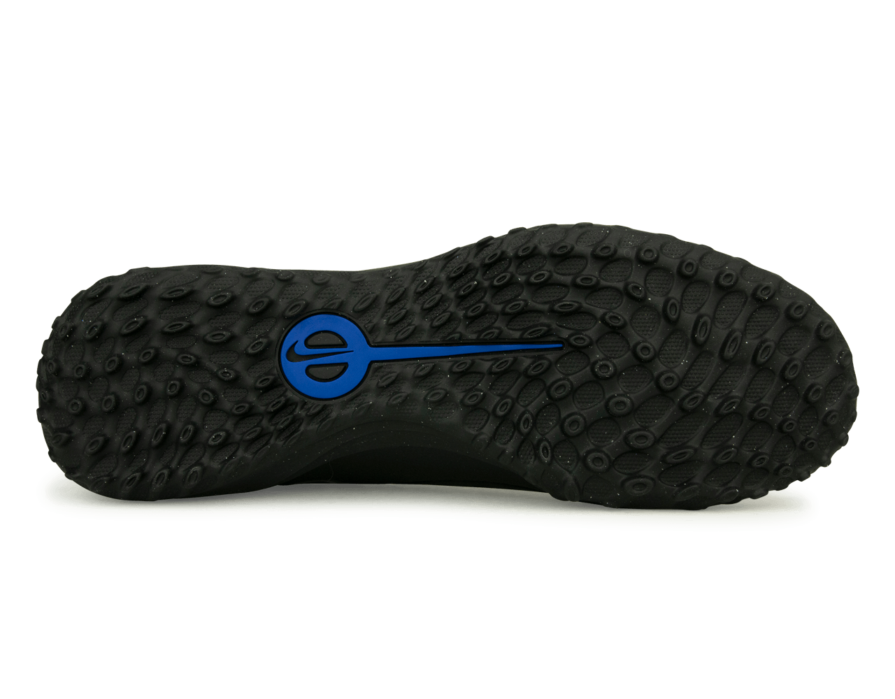 Nike Men's Tiempo Legend 10 Club TF Black/Blue Sole
