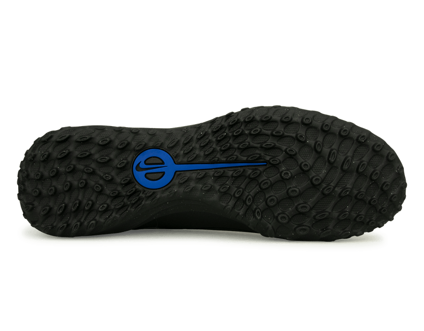 Nike Men's Tiempo Legend 10 Club TF Black/Blue Sole