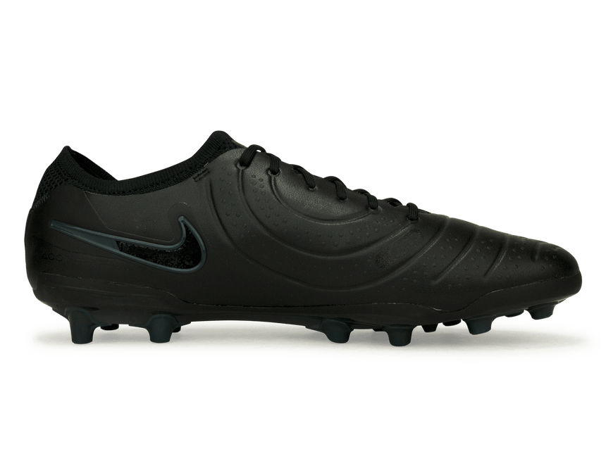 Nike Men's Tiempo Legend 10 Elite AG Pro Black/Deep Jungle Side