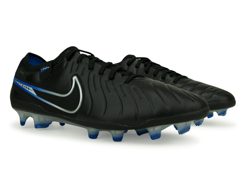 Nike Men's Tiempo Legend 10 Elite FG Black/Blue Together