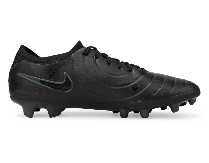 Nike Men's Tiempo Legend 10 Elite FG Black/Deep Jungle Side