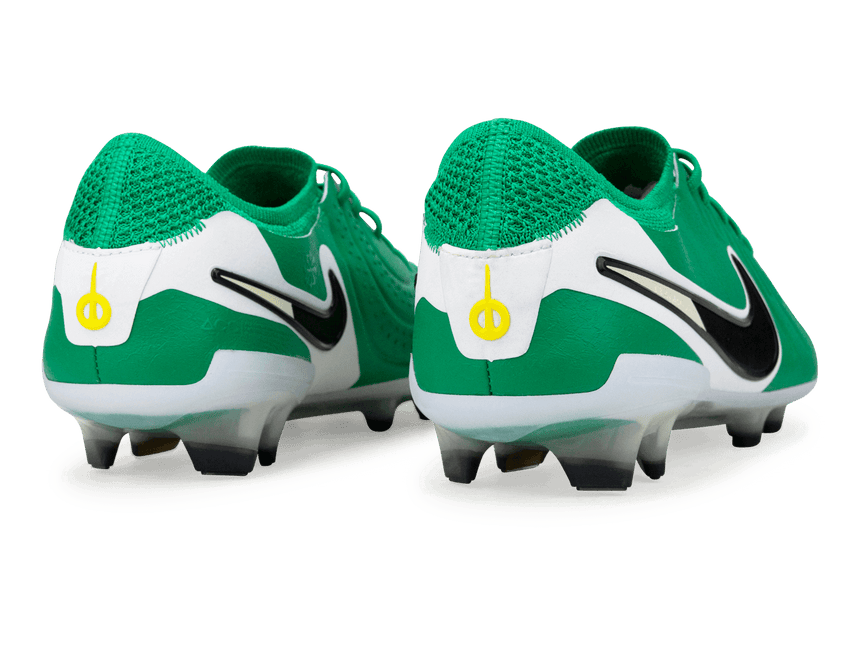Nike Men's Tiempo Legend 10 Elite LV8 FG Stadium Green/Dark Obsidian Heel