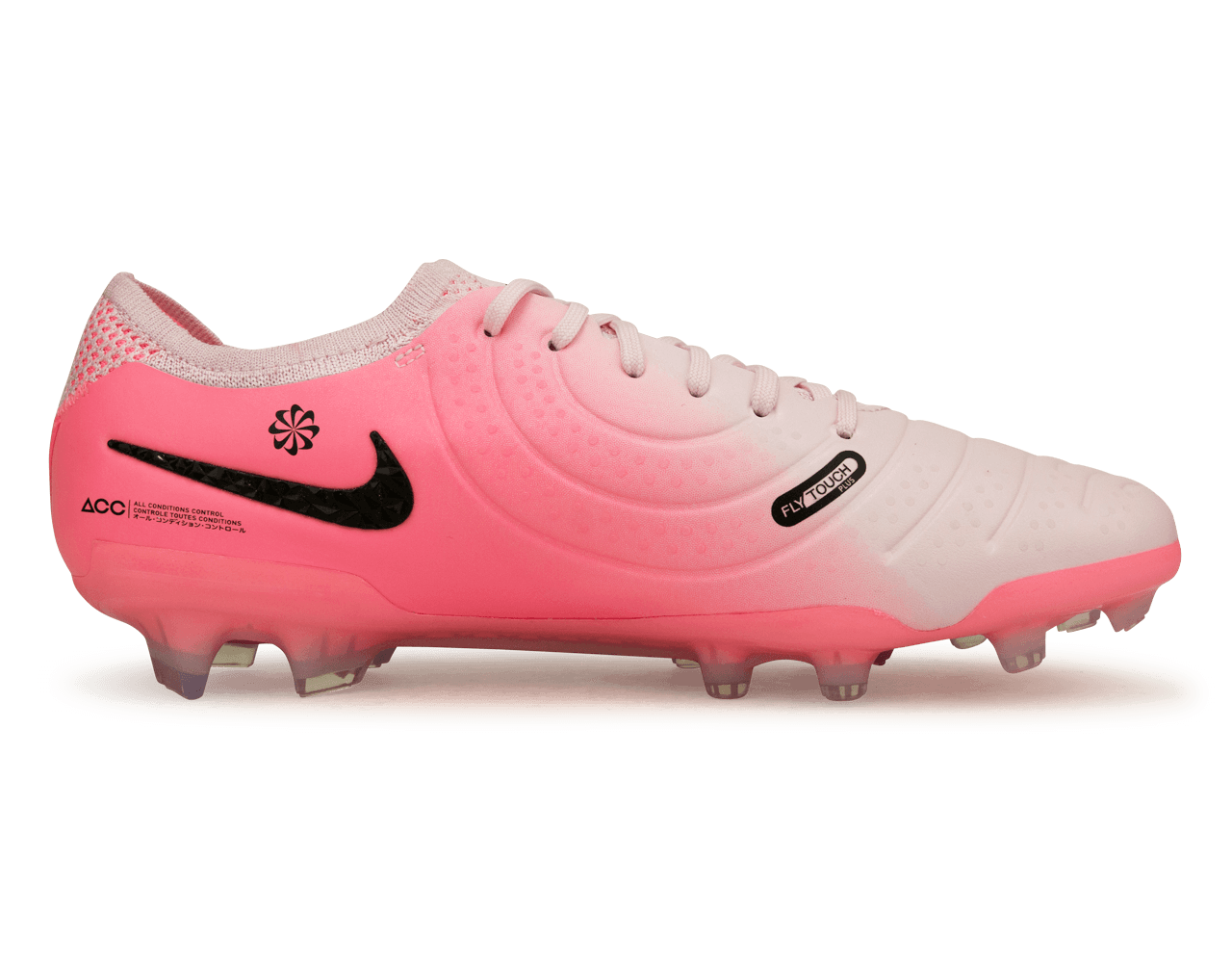 Nike Men's Tiempo Legend 10 Elite FG Pink Foam/Black Side