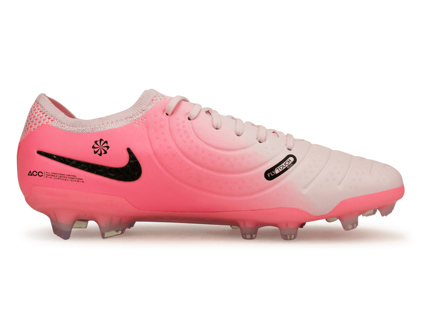 Nike Men's Tiempo Legend 10 Elite FG Pink Foam/Black Side