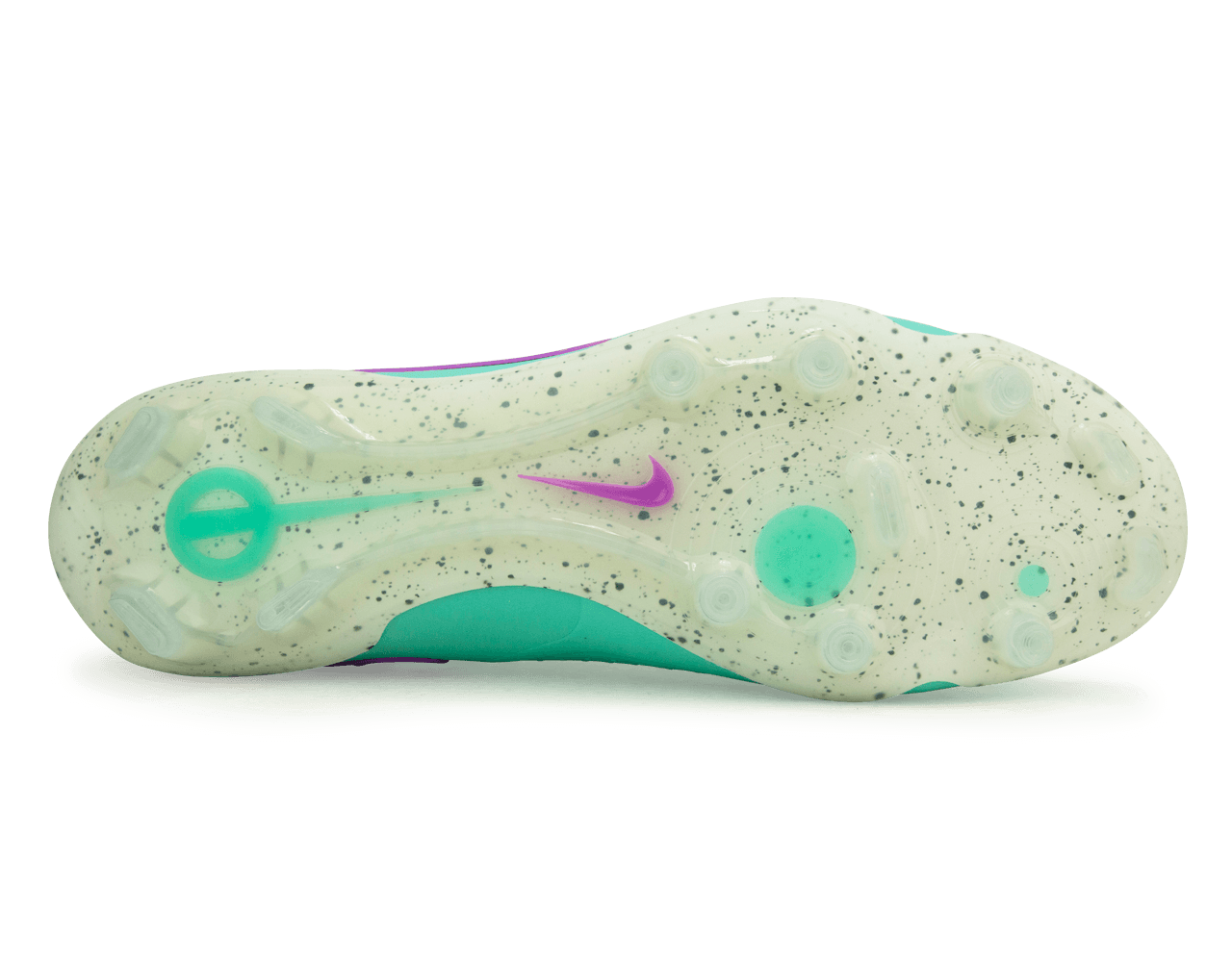 Nike Men's Tiempo Legend 10 Elite FG Turquoise/Black/Purple Sole